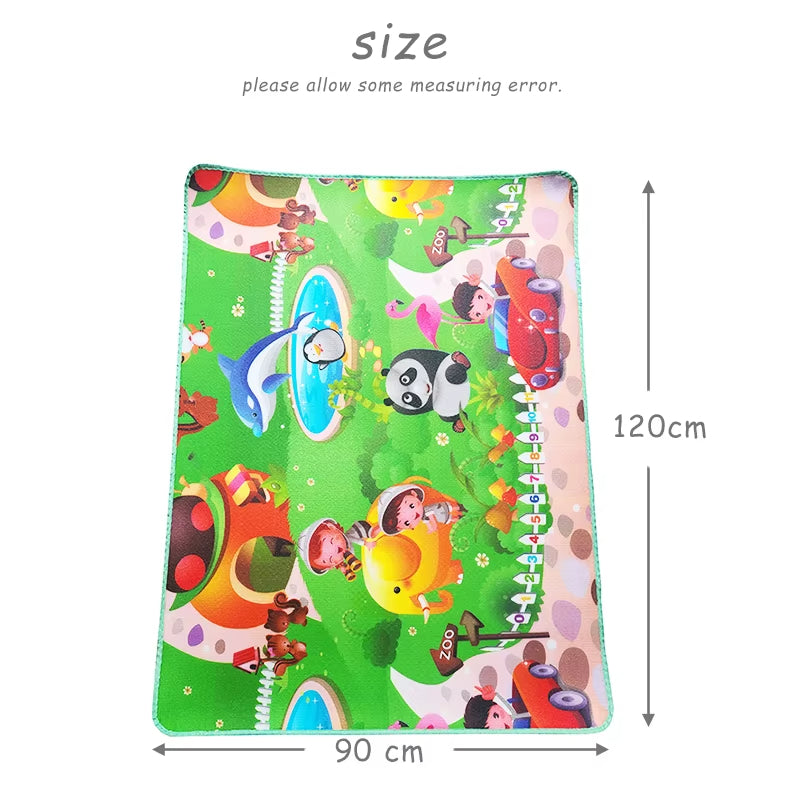 Large Baby Play Mat 120x90 cm β EPE Crawling Mat for Babies & Toddlers