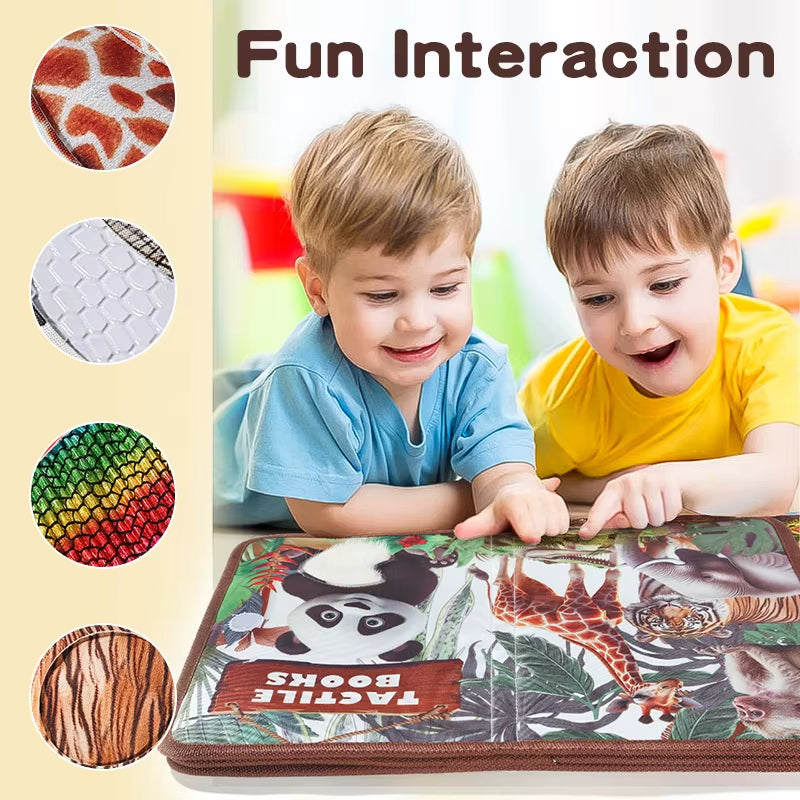 Cognitive & Tactile Training Book β Early Learning Toy for Kids to Touch and Explore