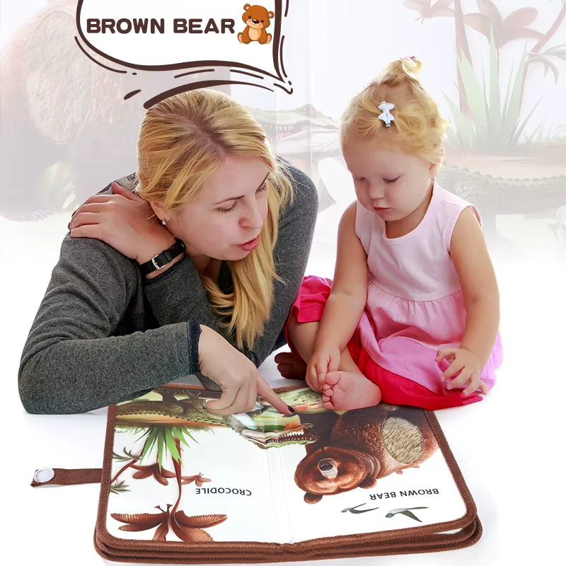 Cognitive & Tactile Training Book – Early Learning Toy for Kids to Touch and Explore