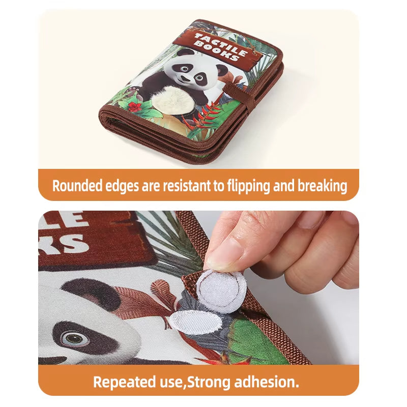 Cognitive & Tactile Training Book – Early Learning Toy for Kids to Touch and Explore