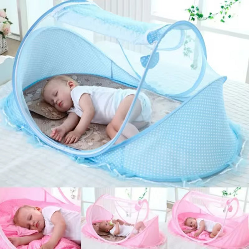 Foldable Baby Mosquito Net – Portable Travel Bed & Protection on the Go